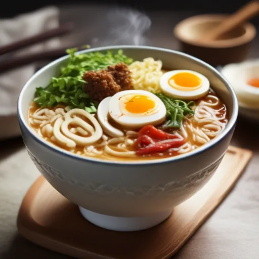 AI generated bowl of ramen